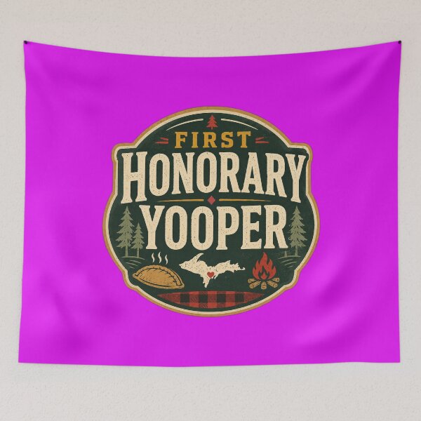 Item preview, First Honorary Yooper - Show someone UP love with this distinction designed and sold by 2BrokeYoopers.