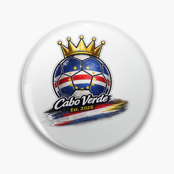 Item preview, Vintage Cabo Verde Flag Retro Cabo Verde Soccer 2026  designed and sold by QuiteOrbit.