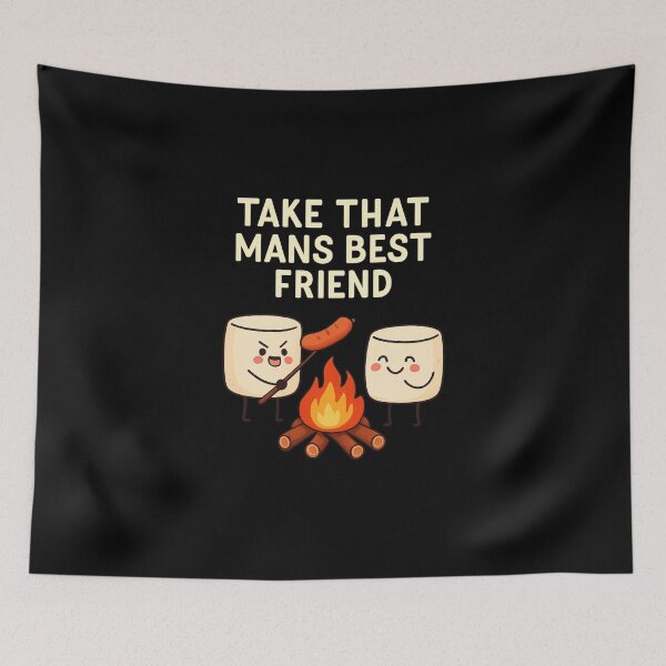Item preview, Funny Camping Shirt – Marshmallow Revenge  Campfire Humor designed and sold by JonelCrafts.