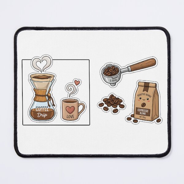 Item preview, Cute Illustration of Coffee Icon designed and sold by Pim-Crystal.