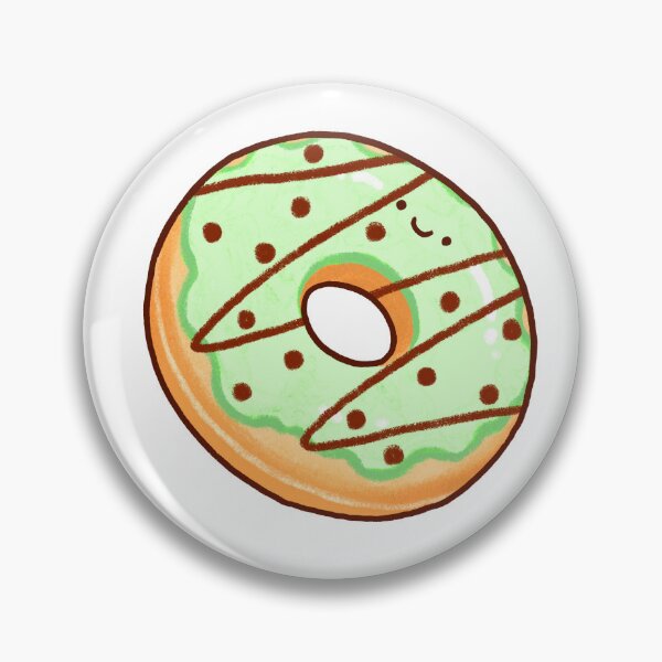 Item preview, Chocolate Mint Donut designed and sold by Plaifa-Art.