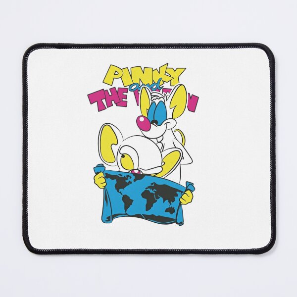 Item preview, Pinky and The Brain World Map designed and sold by Moonpaw-Whimsy.