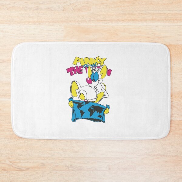 Item preview, Pinky and The Brain World Map designed and sold by Moonpaw-Whimsy.