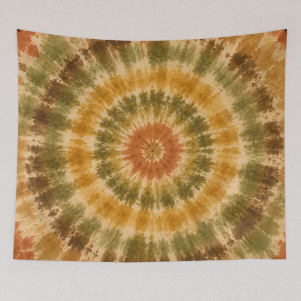 Item preview, Earth Tone Tie Dye Bohemian Hippie Abstract Watercolors designed and sold by PinUpPizzazz.