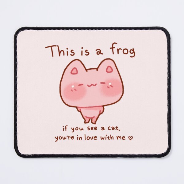 Item preview, Peach: the Cute Cat or Frog? designed and sold by Plaifa-Art.