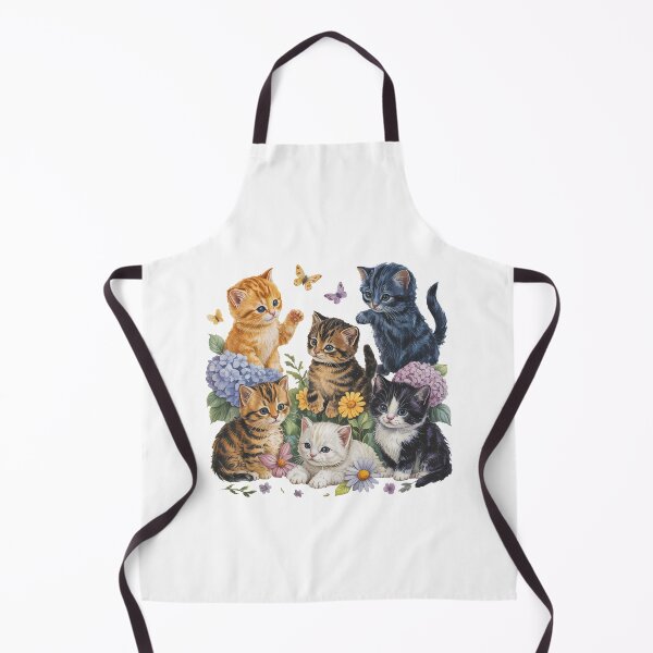 Item preview, Cute Cat Floral Vintage Cat Lovers designed and sold by suhairee-studio.