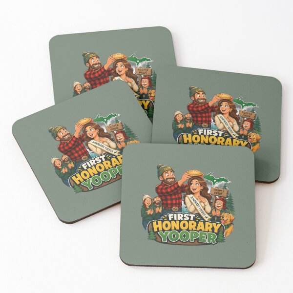 Item preview, First Honorary Yooper - Show someone UP love with this distinction designed and sold by 2BrokeYoopers.