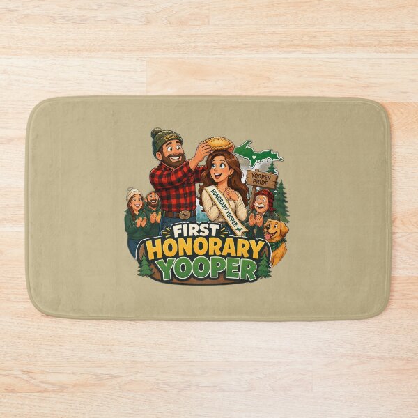 Item preview, First Honorary Yooper - Show someone UP love with this distinction designed and sold by 2BrokeYoopers.