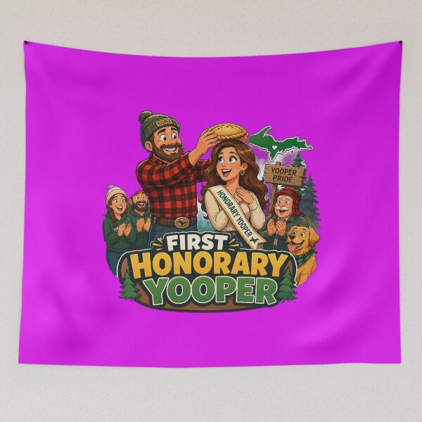 Item preview, First Honorary Yooper - Show someone UP love with this distinction designed and sold by 2BrokeYoopers.
