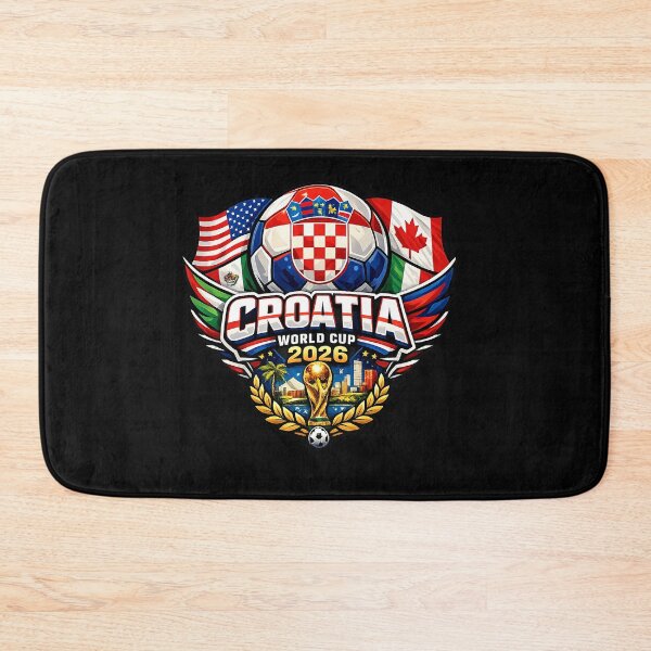Item preview, Croatia 2026 Football Supporter Vintage Checkered Pride Design designed and sold by wmtaylor6.