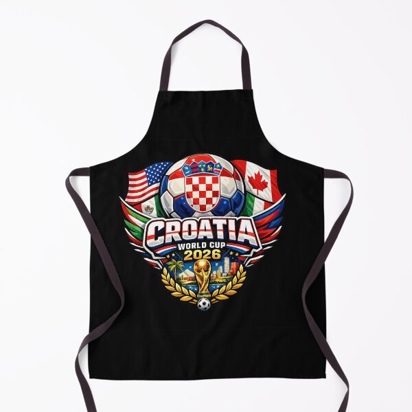 Item preview, Croatia 2026 Football Supporter Vintage Checkered Pride Design designed and sold by wmtaylor6.