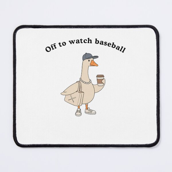 Item preview, Off To Watch Baseball Funny designed and sold by suhairee-studio.
