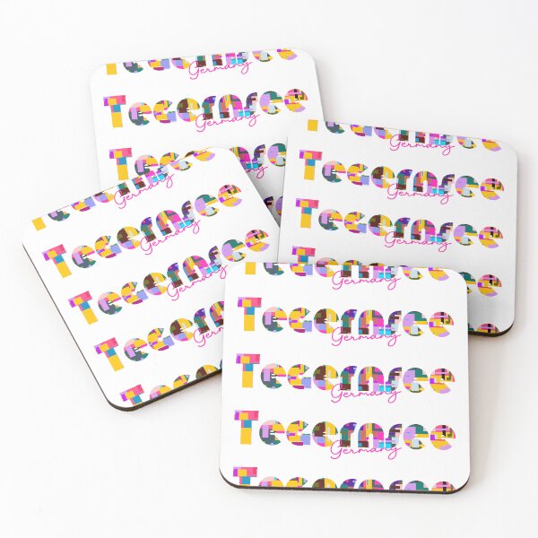 Item preview, Tegernsee, Germany, Vibrant Abstract City Typography Art designed and sold by Wanderful-roads.
