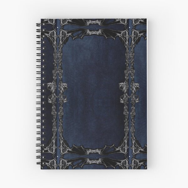 Item preview, dark blue goth velvet whimsigoth bat cyber sigilism designed and sold by BrontesWhimsyStore.