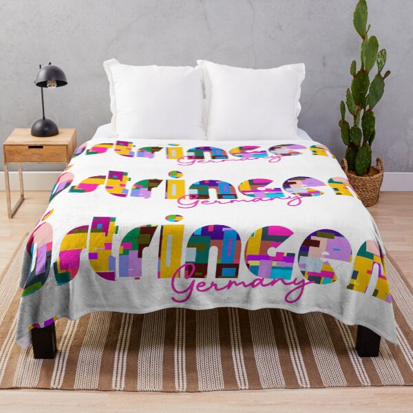 Item preview, Östringen, Germany, Vibrant Abstract City Typography Art designed and sold by Wanderful-roads.
