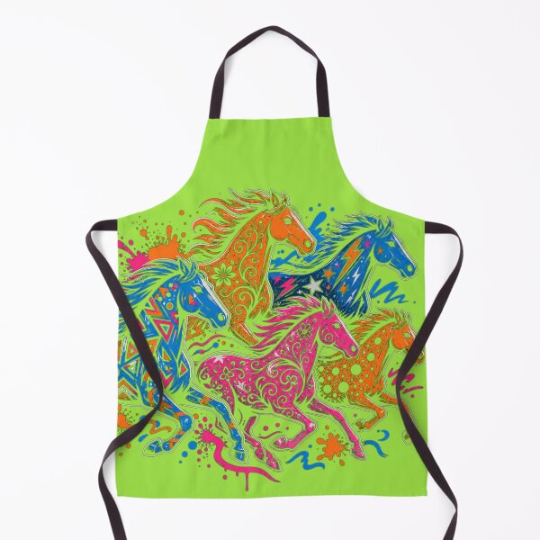 Item preview, Color Burst Running Horses designed and sold by PlengPoomofArts.