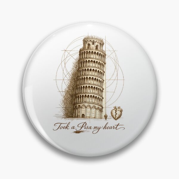 Item preview, Took a Pisa My Heart designed and sold by KungPowUnicorn.