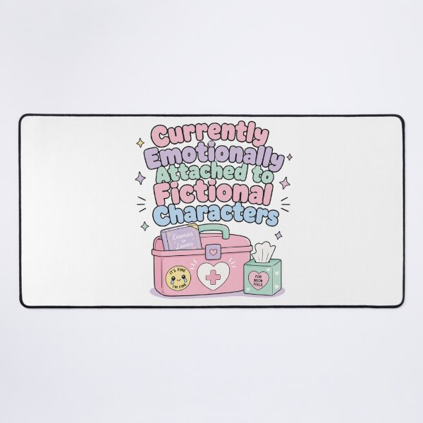 Item preview, Emotionally Attached | Pastel Reads designed and sold by DelicateBalance.