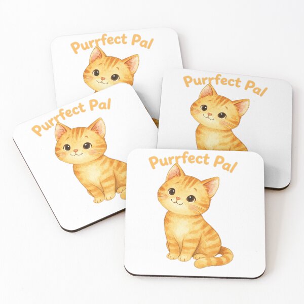 Item preview, Purrfect Pal – Cute Orange Kitten Friend designed and sold by MarZeDesigns .
