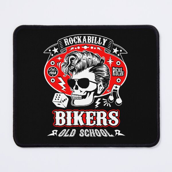 Item preview, Rockabilly Music Rock N Roll Bikers Skull Rockers Psychobilly designed and sold by MemphisCenter.