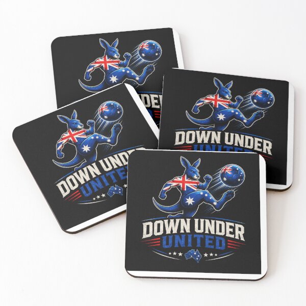 Item preview, Down Under United Australia Soccer Kangaroo Shirt | Australian Football Fan Merch designed and sold by Prime legend .