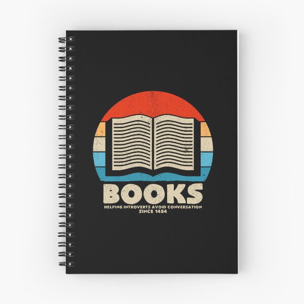 Item preview, Retro Vintage Book - Helping Introverts Avoid Conversation Since 1454 designed and sold by berlicaferinz.