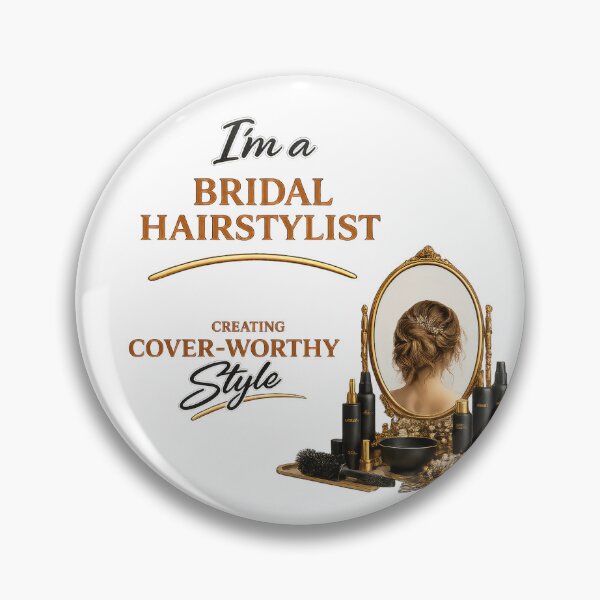 Item preview, I'm a Bridal Hairstylist 02 designed and sold by Elisabeth Lucas.
