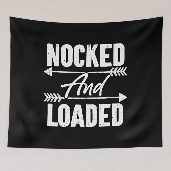 Item preview, Nocked And Loaded - Archery Bows Lover designed and sold by berlicaferinz.