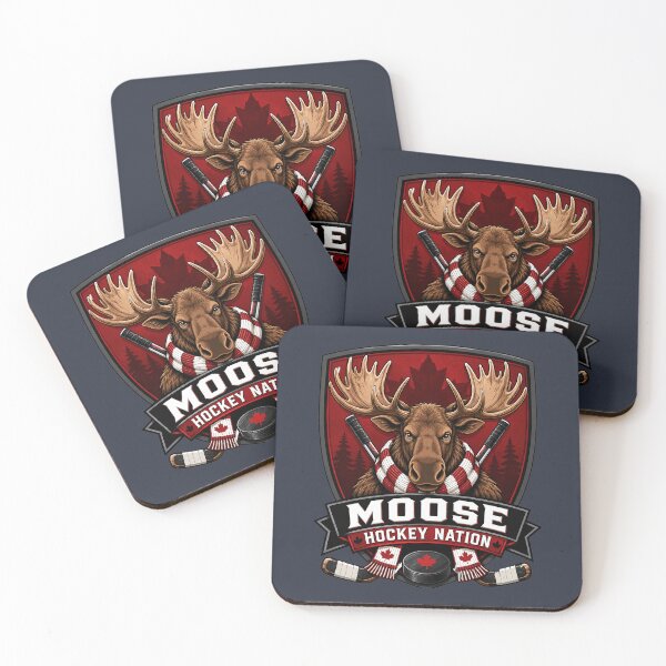 Item preview, Moose Hockey Nation Canada Pride designed and sold by rygenr8.