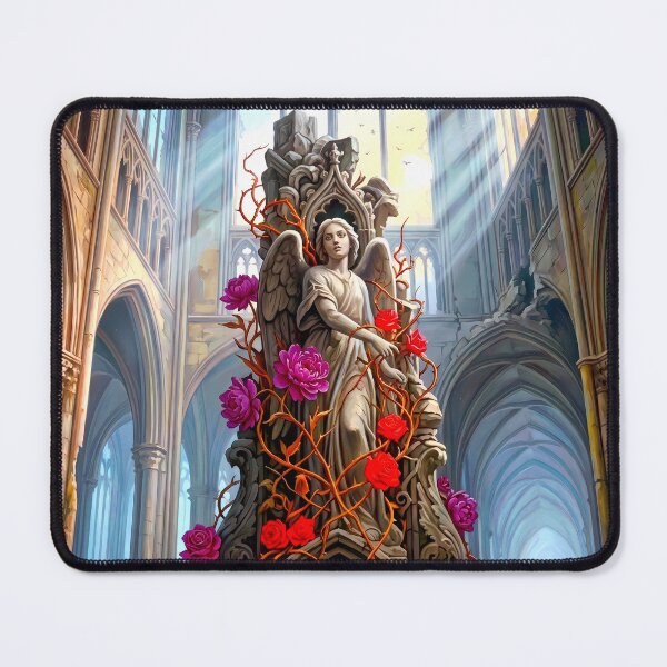 Item preview, Epic Dark Fantasy & Gothic Cathedral Wall Art (3:4) designed and sold by Cyber-ART-Studio.