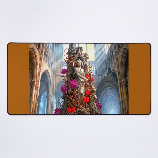 Item preview, Epic Dark Fantasy & Gothic Cathedral Wall Art (3:4) designed and sold by Cyber-ART-Studio.