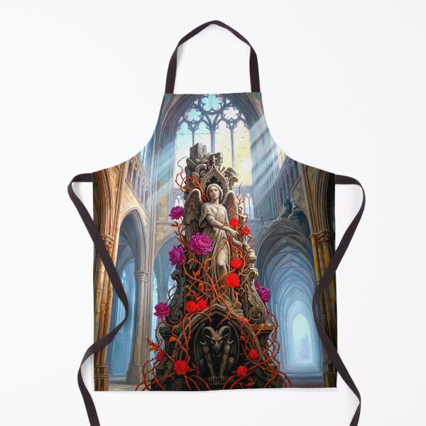 Item preview, Epic Dark Fantasy &amp; Gothic Cathedral Wall Art (3:4) designed and sold by Cyber-ART-Studio.