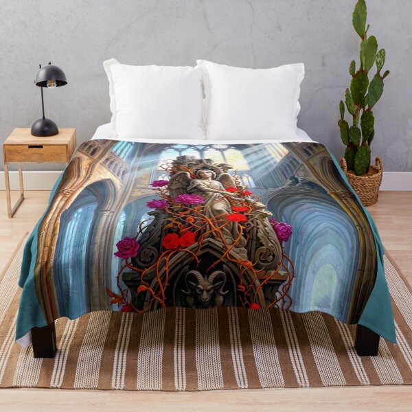 Item preview, Epic Dark Fantasy & Gothic Cathedral Wall Art (3:4) designed and sold by Cyber-ART-Studio.