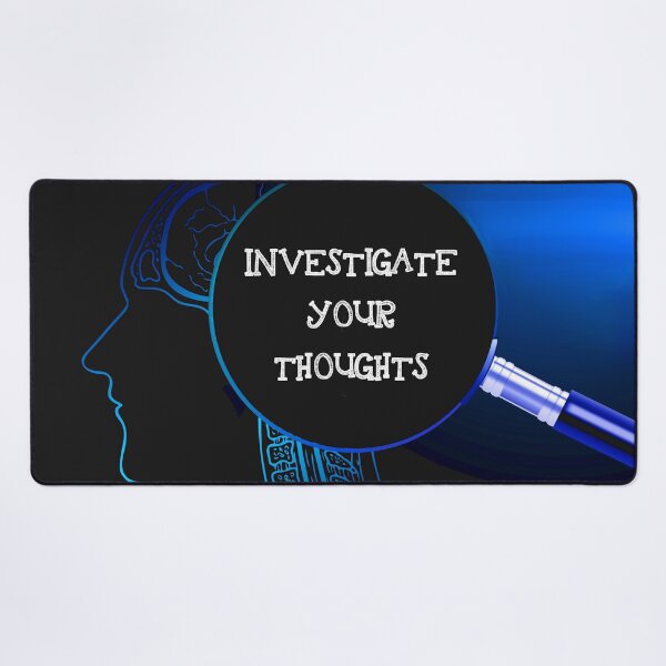 Item preview, Investigate Your Thoughts designed and sold by Emilyromrell.