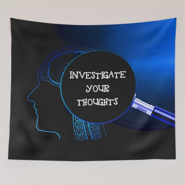 Item preview, Investigate Your Thoughts designed and sold by Emilyromrell.