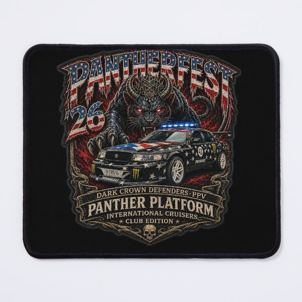 Item preview, Pantherfest 26 HooniVic Tribute | Dark Crown Defenders PPV Panther Platform International Cruisers Club Edition designed and sold by SEVERTREND APPAREL .
