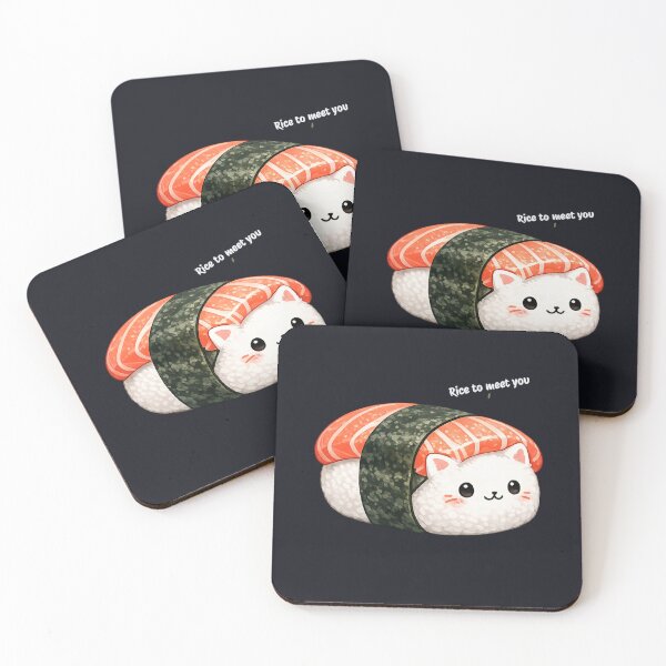 Item preview, Sushi Meowsterpiece designed and sold by Wobble Studio.
