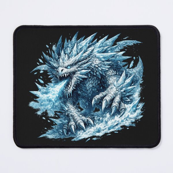 Item preview, Frozen Crystal Dragon designed and sold by EleanoreDErin.