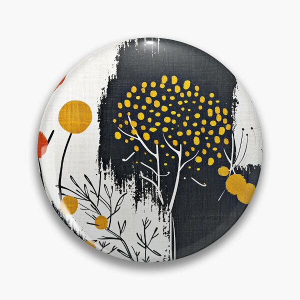 Item preview, Asian-Inspired Forest Woodland Trees Abstract Design Art designed and sold by DEC02.