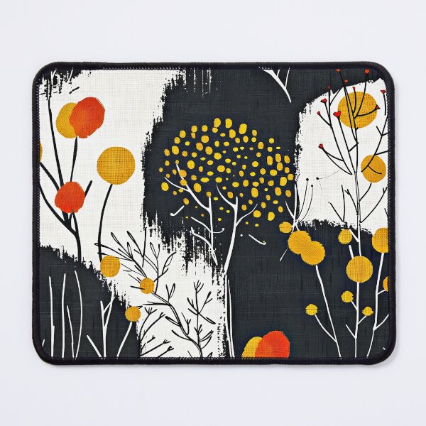 Item preview, Asian-Inspired Forest Woodland Trees Abstract Design Art designed and sold by DEC02.