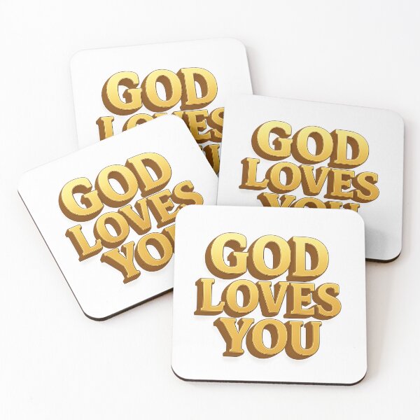 Item preview, GOD LOVES YOU designed and sold by Divine-Living.