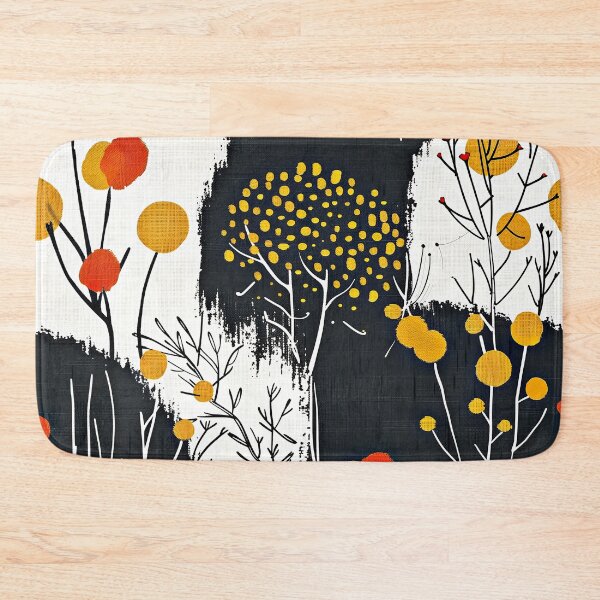 Item preview, Asian-Inspired Forest Woodland Trees Abstract Design Art designed and sold by DEC02.