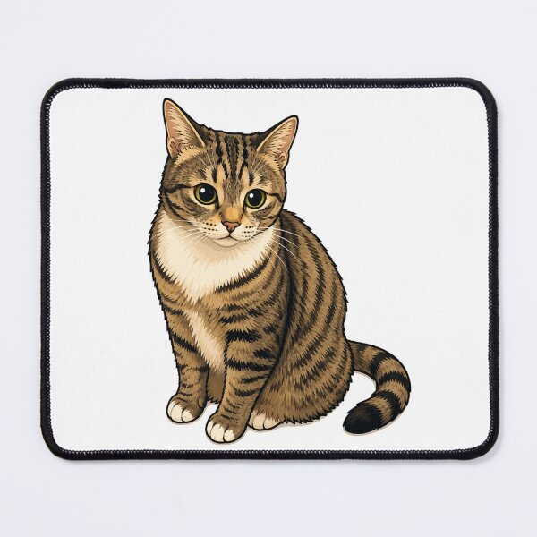 Item preview, Kai - The Tabby Cat designed and sold by Nene Bird Designs.