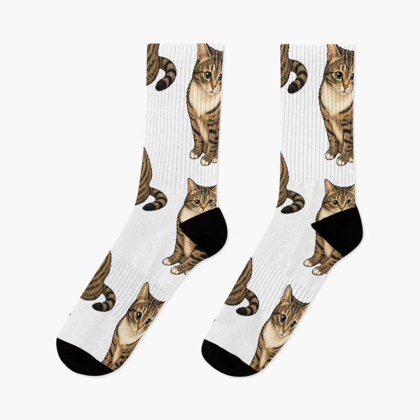 Item preview, Kai - The Tabby Cat designed and sold by Nene Bird Designs.