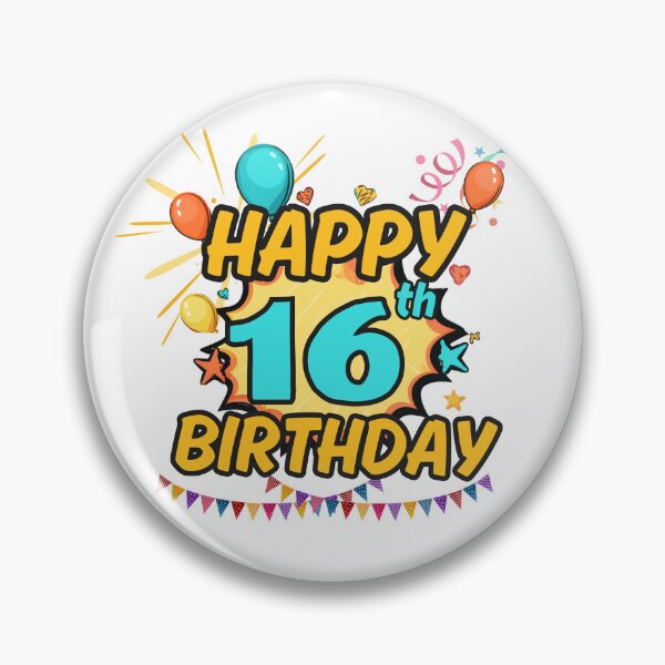 Item preview, Happy 16th Birthday Sweet Design designed and sold by variant designer.