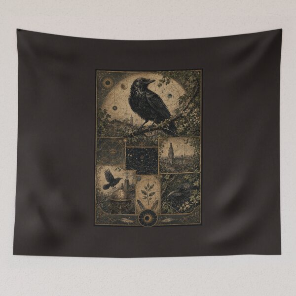 Item preview, Archive Record No. 5: The Urban Raven of Sombor designed and sold by InnerwayStudio.