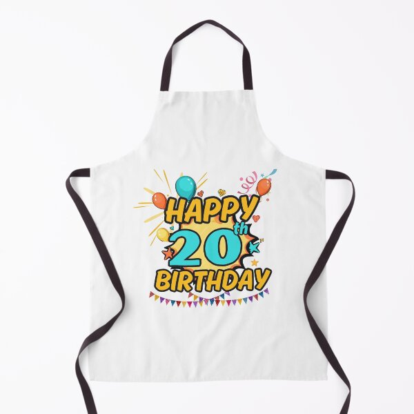 Item preview, Happy 20th Birthday Fun Design designed and sold by variant designer.