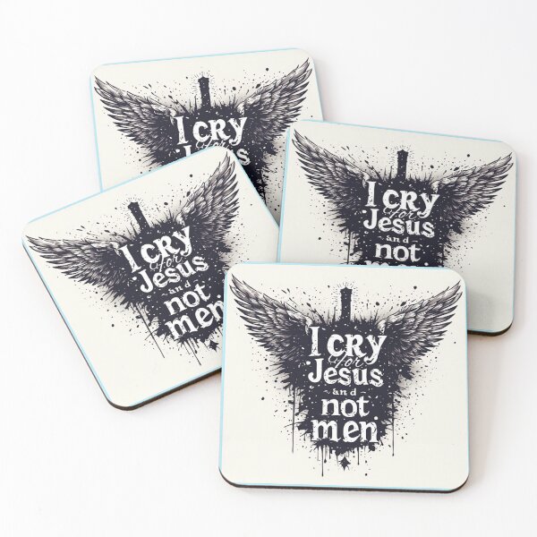 Item preview, I cry on Jesus and not men designed and sold by Jsw-speedartja.