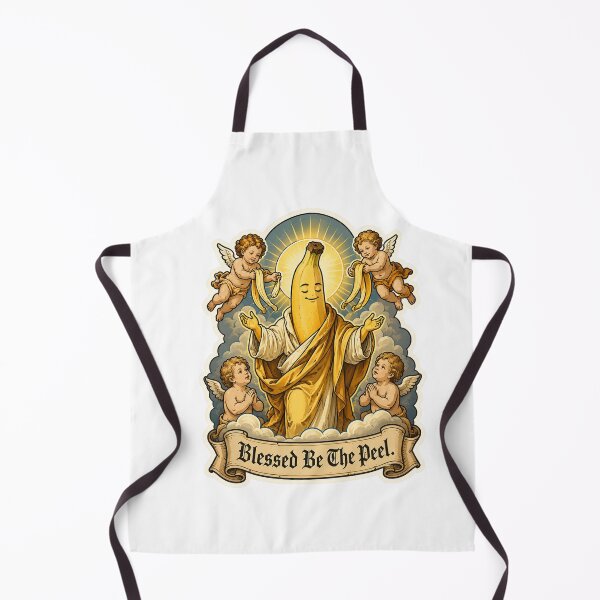 Item preview, Blessed Be The Peel Funny Banana Parody Design designed and sold by MonkiFlipp.