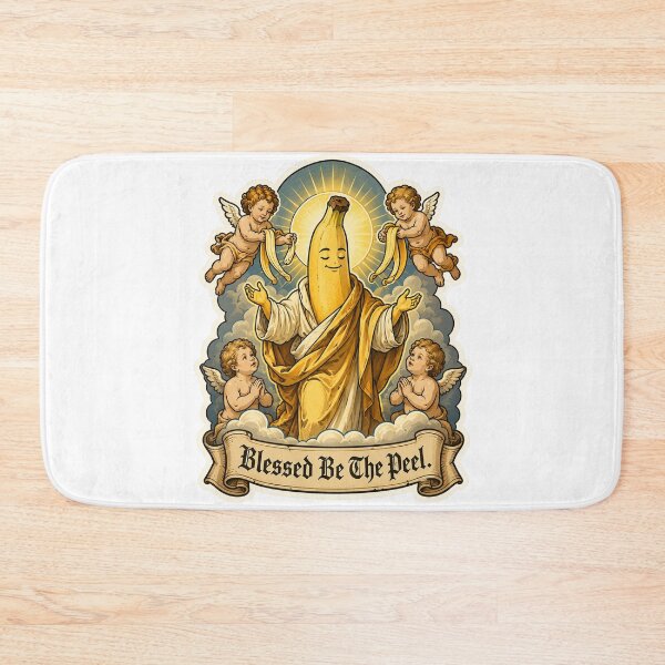 Item preview, Blessed Be The Peel Funny Banana Parody Design designed and sold by MonkiFlipp.